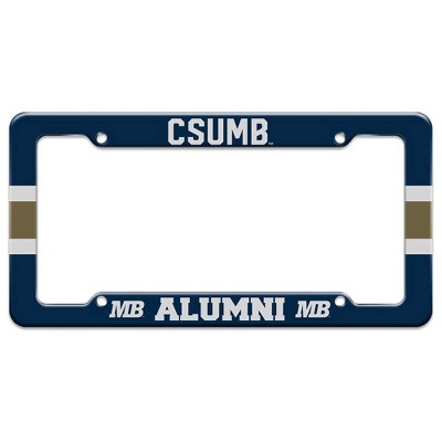 California State University Monterey Bay Alumn License Plate Tag Frame