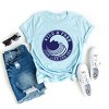 Simply Sage Market Wild And Free Circle Short Sleeve Tee - 3 of 4