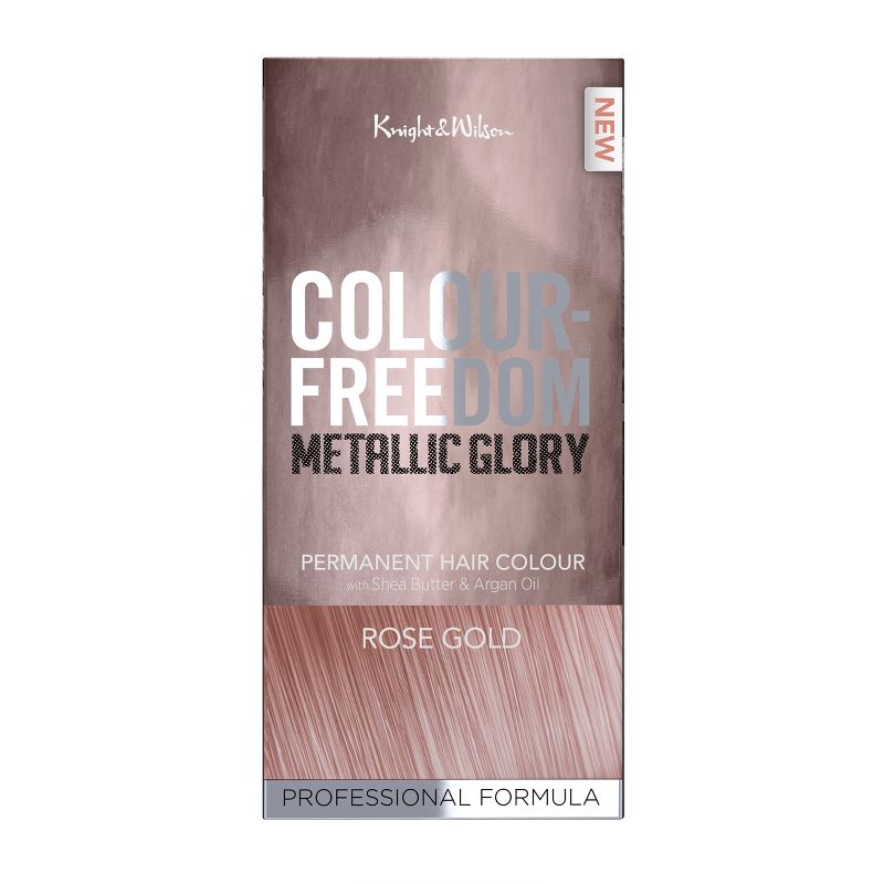 Knight&#38;Wilson Color Freedom Metallic Glory Permanent Hair Color - Rose Gold - 4.7 fl oz, 1 of 8