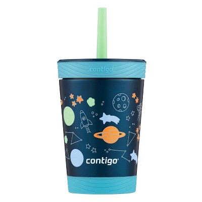 Contigo Kids Stainless Steel Kids Spill-Proof Tumbler with Straw