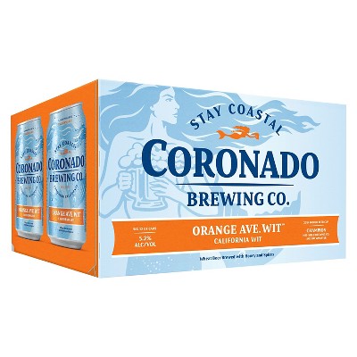 Coronado Orange Ave Wit Beer - 6pk/12 fl oz Cans