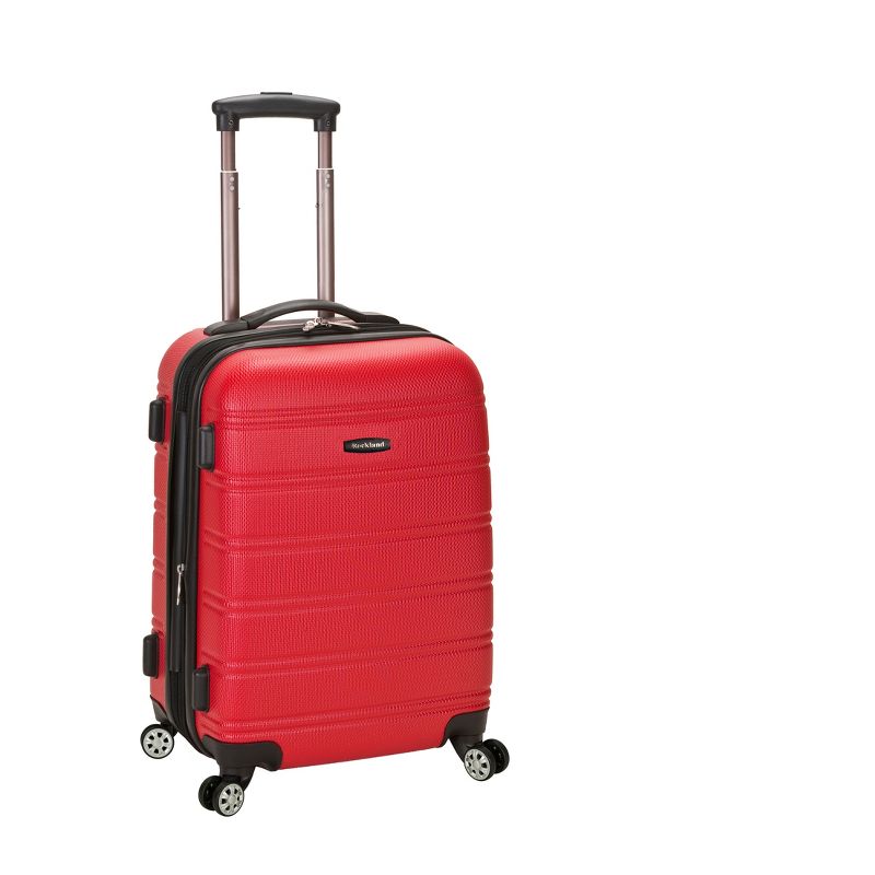 Rockland Melbourne Expandable Hardside Carry On Spinner Suitcase, 1 of 12