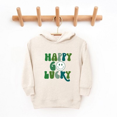 The Juniper Shop Happy Go Lucky Smiley Face Toddler Graphic Hoodie