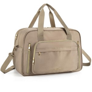 Weekender Duffle Bag for Travel with Wet Pocket, Carry on Overnight Bag - 1 of 4