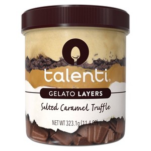 Talenti Gelato Layers Salted Caramel Truffle - 11.4oz - 1 of 4