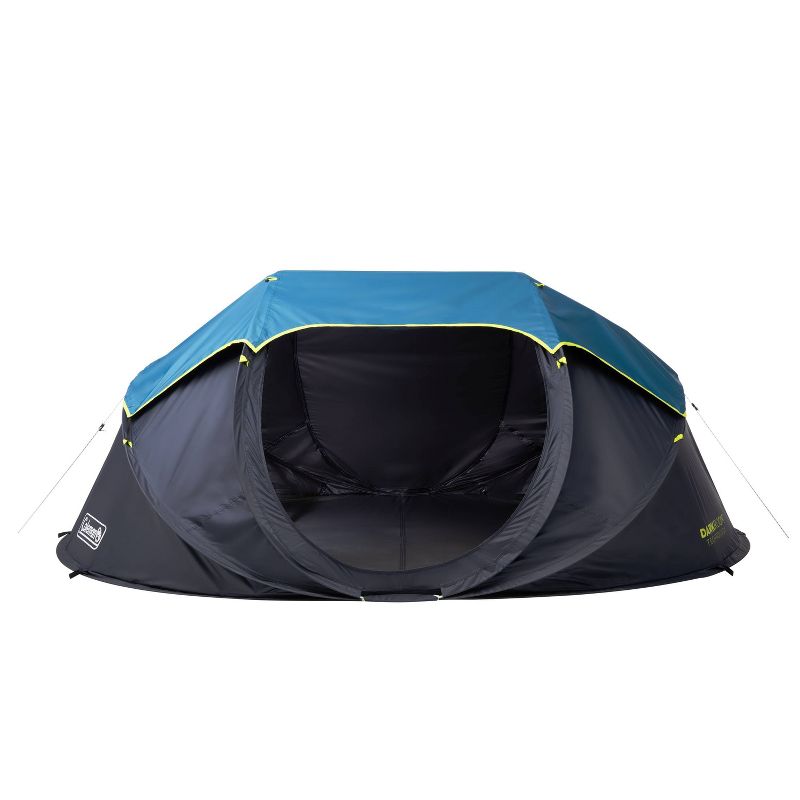 Coleman Pop Up 4 Person Dark Room Camping Tent, 4 of 13