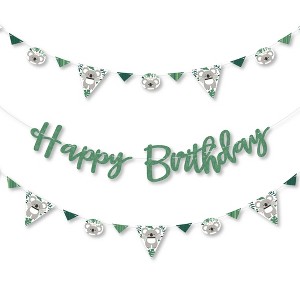 Big Dot of Happiness Koala Cutie - Bear Birthday Party Letter Banner Decoration - 36 Banner Cutouts and Happy Birthday Banner Letters - 1 of 4