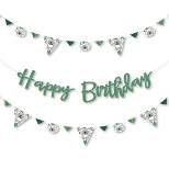 Big Dot of Happiness Koala Cutie - Bear Birthday Party Letter Banner Decoration - 36 Banner Cutouts and Happy Birthday Banner Letters