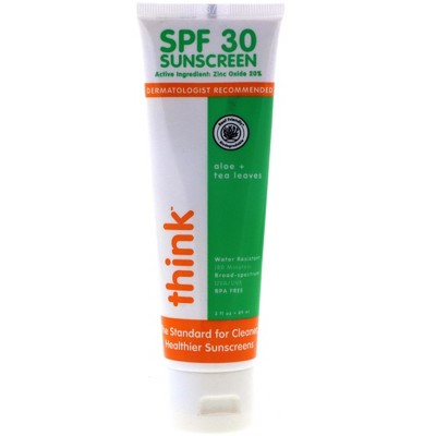 Think Thinksport Aloe & Tea Leaves SPF30 Sunscreen, 3 oz
