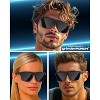 grinderPUNCH Polarized Driving Sunglasses for Men Lightweight UV400 Protection Anti Glare Square Sun Glasses - 2 of 4