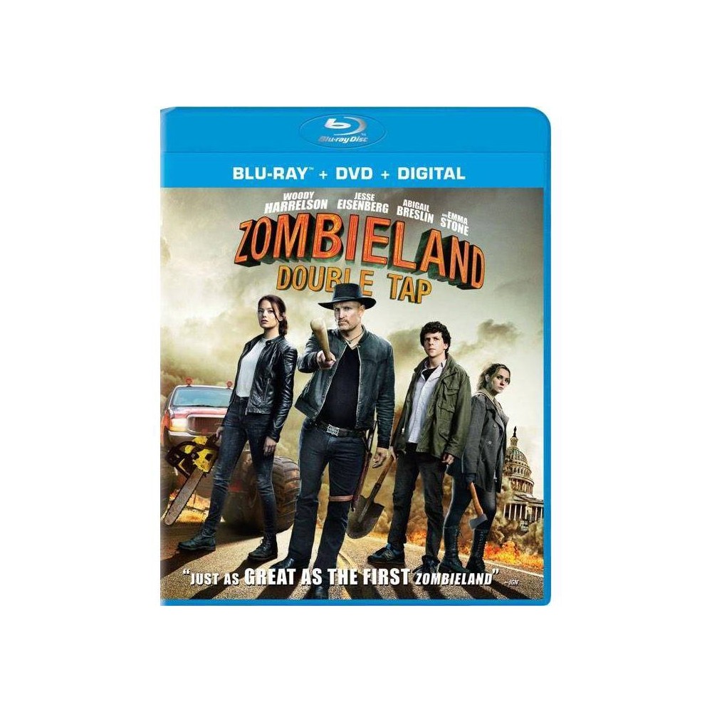 Zombieland: Double Tap (Blu-ray + DVD + Digital) was $22.99 now $10.0 (57.0% off)