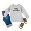 The Juniper Shop Tiny Teenager Typewriter Toddler Long Sleeve Tee - 2 of 3