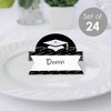 Big Dot of Happiness Graduation Cheers - Graduation Party Tent Buffet Card - Table Setting Name Place Cards - Set of 24 - 2 of 4
