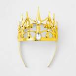 Kids' Gold Tiara with Jewels Halloween Costume Headpiece - Hyde & EEK! Boutique™