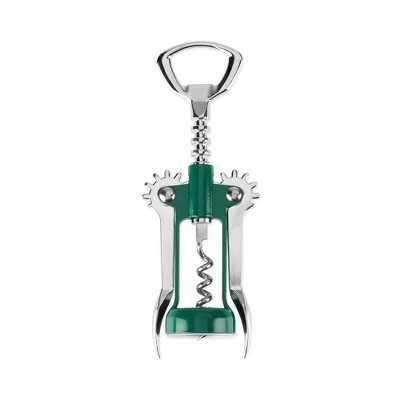 True Spiral Winged Corkscrew, Self Centering Worm, Bottle Opener, Rubber  Grip Arms, Silver Finish : Target