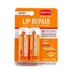 O'Keeffe's Lip Repair Seal & Heal Balm Twin Pack - 0.15oz/2pk