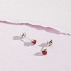 Girl's Classic Solitaire Screw Back 14k Gold Earrings - In Season Jewelry - 4 of 4