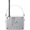 Sangean PR-D6WH AM/FM Compact Analog Portable Radio White. - 3 of 4