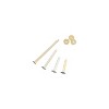 Officemate Roundhead Fastener 1" Shank 3/8" Head Brass Plated 99814 - 3 of 3