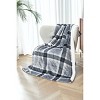 North Star Home 50"x60" Velvet/Faux Shearling Heated Electric Throw - 2 of 4