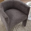 NicBex Modern Desk Chair, Modern Accent Chair with Metal Legs  Armchair for Home Office & Small Spaces - 3 of 4