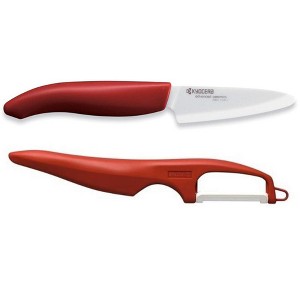 Kyocera Revolution Ceramic 3 Inch Paring Knife & Straight Peeler Set - 1 of 1