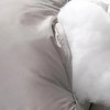 Dexmalle 100% Natural Cotton Bread Pillow,Medium-Firm,Gray - 4 of 4