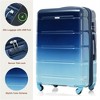 BEAFUP Luggage Set of 3, 20-inch with USB Port, Airline Certified Carry-on Luggage , ABS+PC Hard Shell Luggage with Spinner Wheels - 2 of 4