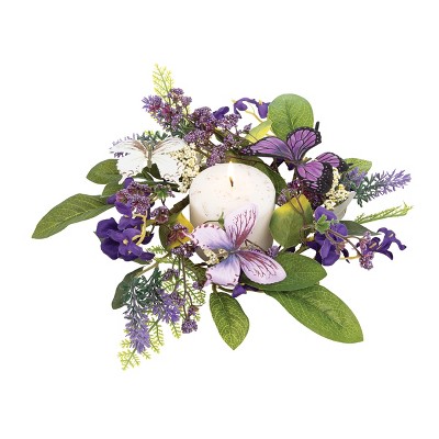 Gallerie II Butterfly Floral Easter Wreath