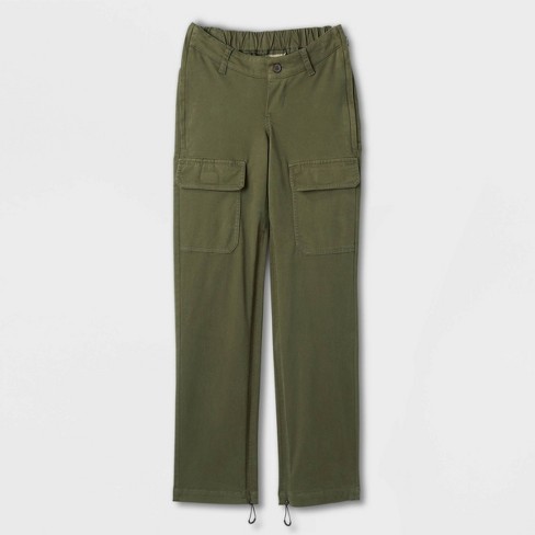 Women's High-rise Barrel Leg Pants - Universal Thread™ Green 17 Short :  Target