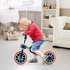 Infans 4 in 1 Kids Tricycles w/ Push Handle & Training Wheels Baby Balance Bike Navy - 3 of 4