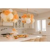 EpiqueOne 20 Piece Tissue Paper Pom Poms Party Kit - Colorful Paper Flower Wall Decorations - White Ivory - 3 of 3