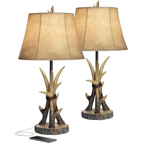 Western style on sale table lamps