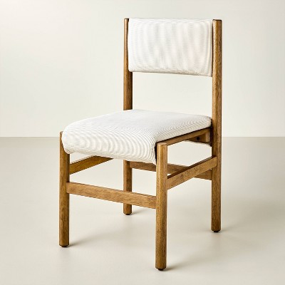 Dowel Leg Upholstered Armless Dining Chair - Hearth & Hand™ with Magnolia Furniture