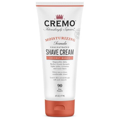 Cremo Coconut Mango Moisturizing Shave Cream - 6oz