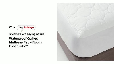 Queen Machine Washable Quilted Mattress Pad - Room Essentials™