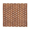 Evideco French Home Goods Natural Bamboo Bathroom Mat - Non Slip Bath Mat Foldable Duckboard - 2 of 4