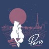 Boy's Aristocats Duchess and Thomas Love in Paris Pull Over Hoodie - 2 of 4