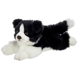 Bearington Shep Plush Border Collie Suffed Animal Puppy Dog, 13 Inch - 1 of 4