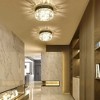 Modern Small Crystal Flush Mount Light with 6 Lights - 3 of 4
