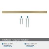 Amerock Cyprus 6-5/16 Inch (160mm) Center-to-Center Pull for Cabinets, Drawers, or Furniture - 2 of 3