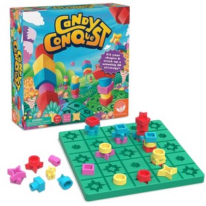 MindWare Candy Conquest In-a-Row Classic Board Game for Kids Ages 6 and Up - 1 of 2