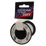 Shaxon 25' Stranded Copper 14 AWG Wire On Spool White ST14-25WT