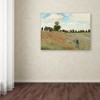 Claude Monet 'Wild Poppies Near Argenteuil' Canvas Art - 3 of 3