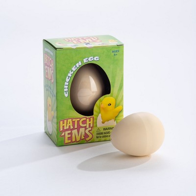 GeoCentral Chicken Eggs (Hatch'ems), Ages 6+, Science Kits, 1 count