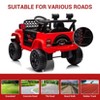 Kids Ride On Truck Car with Remote Control, 12V Battery Powered Toy Car with Spring Suspension, LED Lights, Music, for Girls Boys 3+ - 3 of 4