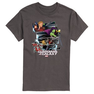 Men's - Marvel - Guardians of the Galaxy Panels Short Sleeve Graphic T-Shirt - 1 of 4
