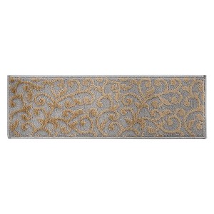 Sussexhome Leaves Collection Non-Slip Carpet Stair Treads for Wooden Steps, 9" X 28" - 1 of 4