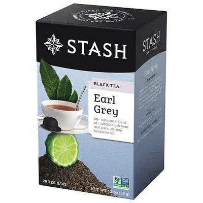 Black Tea-Earl Grey by Stash Tea  -  20 Bag
