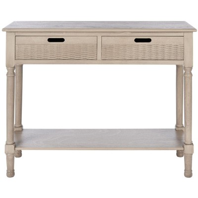 Safavieh Landers Coastal Black Console Table in the Console Tables